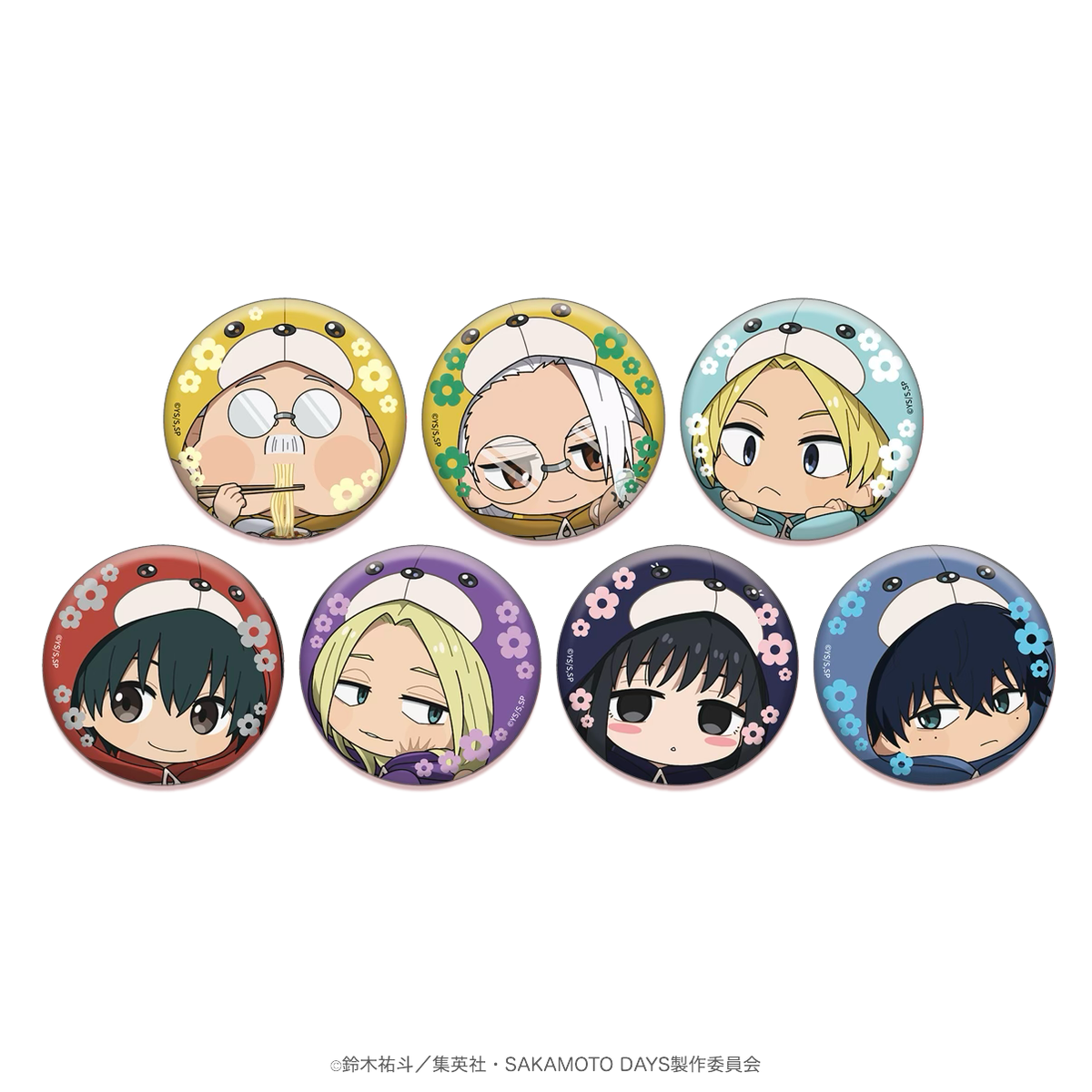 2025年10月発送【サカモトデイズ】ミニキャラ缶バッジ（Ouchi-de