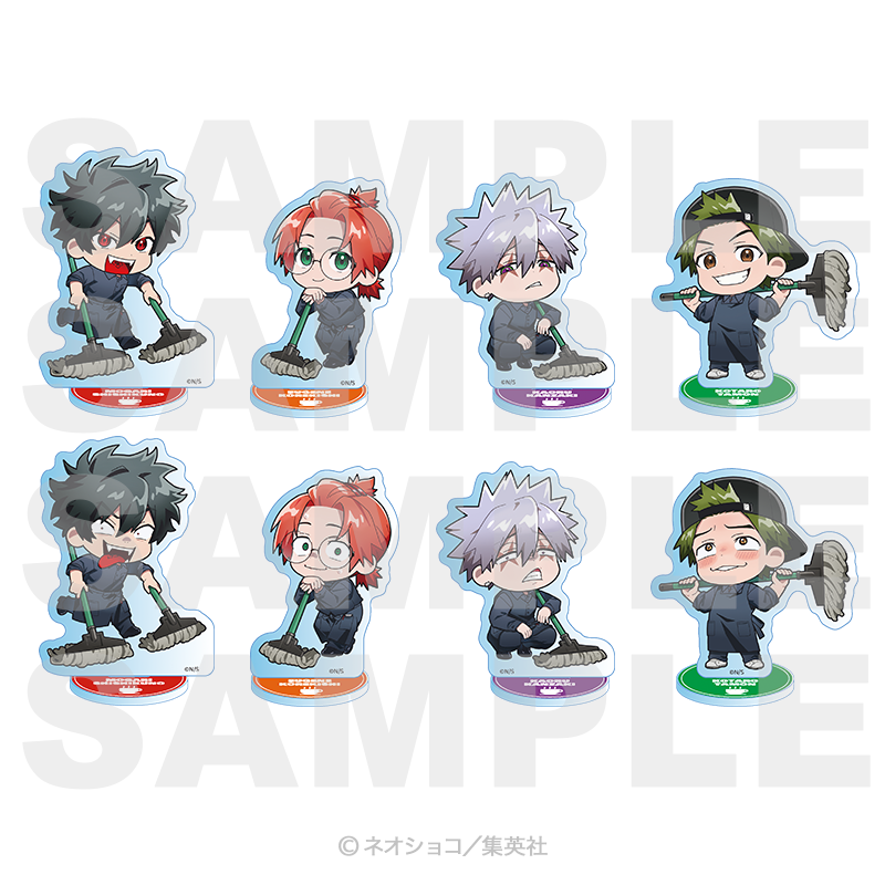 予約商品_1【ファントムバスターズ】ミニキャラアクリルスタンド