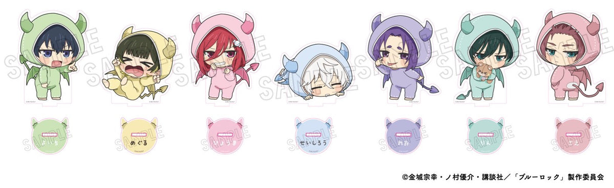 2025年4月発送【ブルーロック】ミニキャラアクリルスタンド