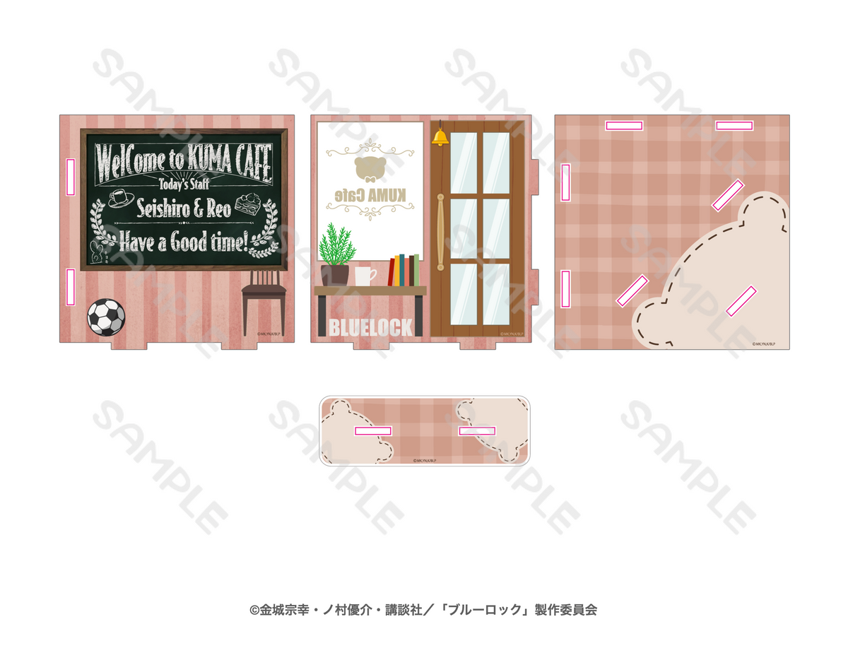 2025年3月発送【くまカフェ】アクリルジオラマ | Ouchi de -オウチデ-