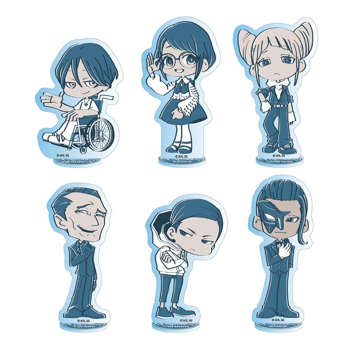 都市伝説解体センター　アクリルスタンド　3点 2026年2月末以降発送【都市伝説解体センター】トレーディング