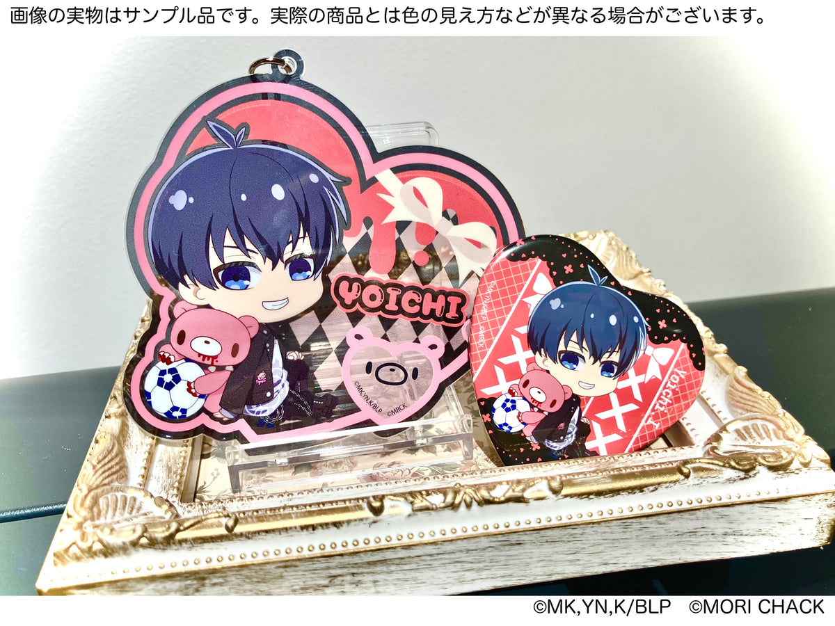 2025年1月中旬以降_順次発送【ブルーロック×GLOOMY】ハート型缶バッジ 2025年1月中旬以降_順次発送【ブルーロック×GLOOMY】ハート型缶バッジ