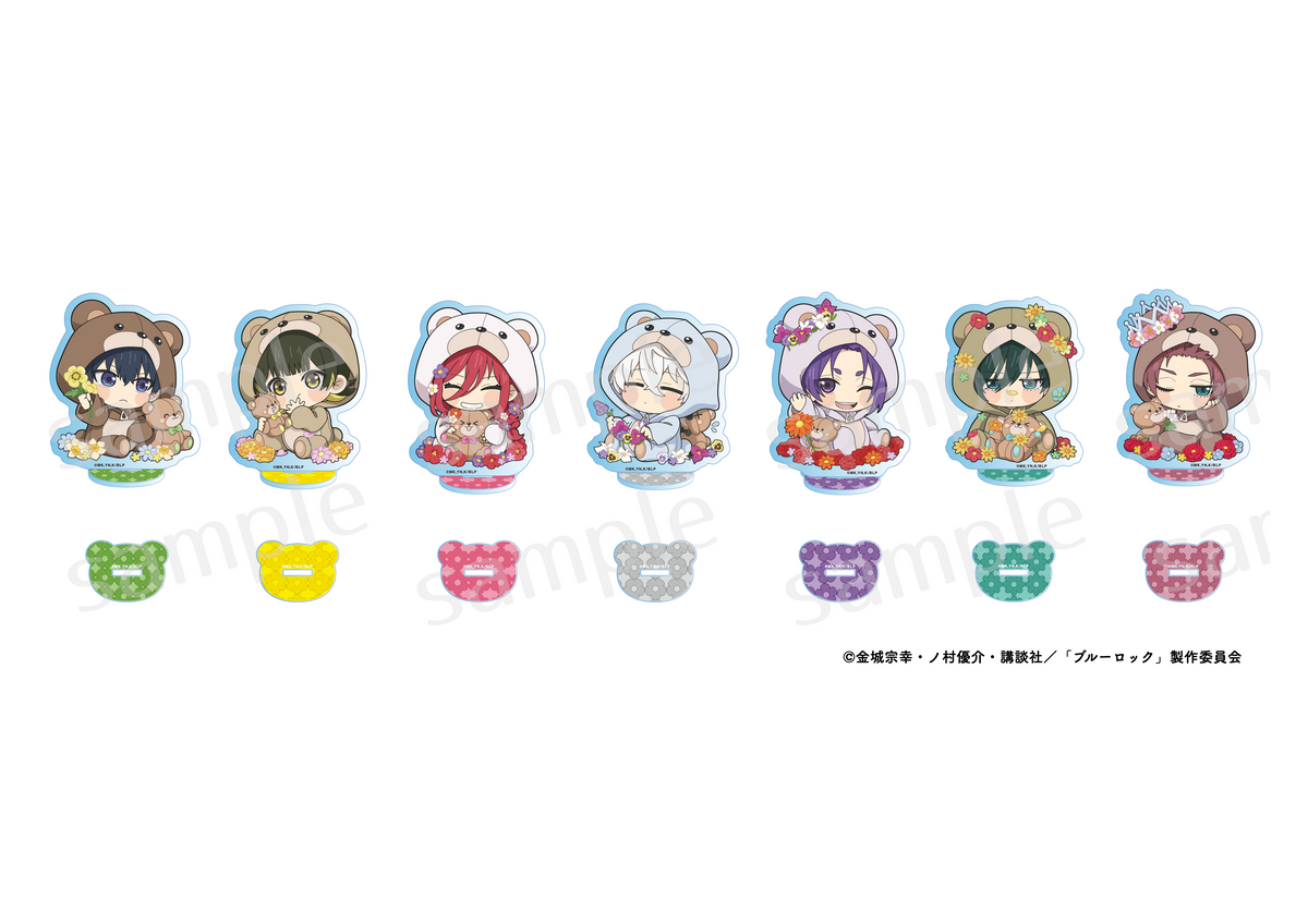 ブルーロック ファボテリア フラワーベア アクスタ 凪 ブルー ブルーロック ファボテリア フラワーベア アクスタ 凪 ブルー