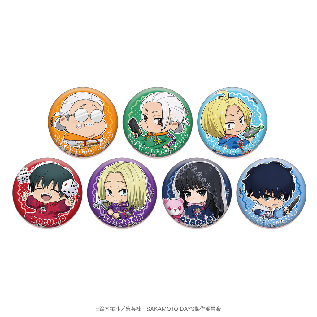 2025年7月発送【サカモトデイズ】ミニキャラ缶バッジ(Ouchi-de 2025年7月発送【サカモトデイズ】ミニキャラ缶バッジ(Ouchi-de