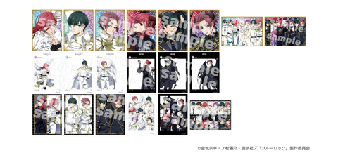 ブルーロックfavoteriAクリアカードシート全20種ファボテリア ブルーロックfavoteriAクリアカードシート全20種ファボテリア