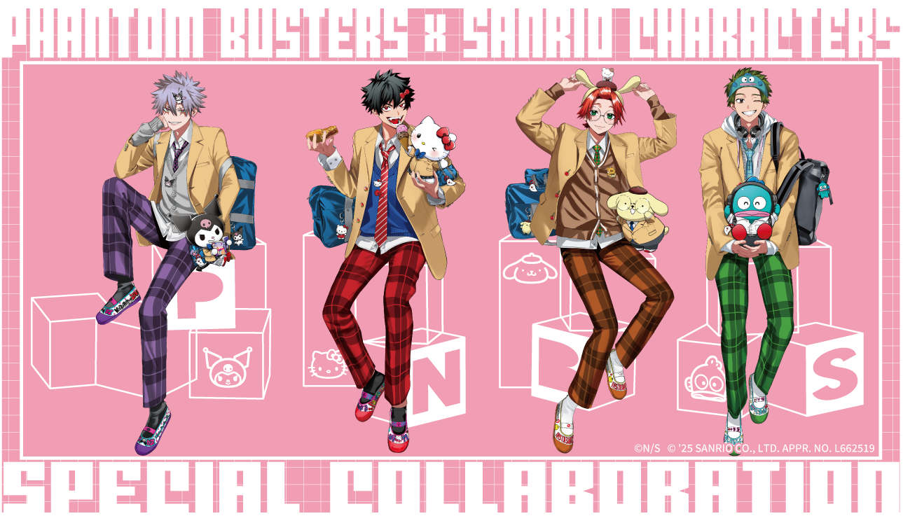 ファントムバスターズ ファボテリア サンリオ アクリルスタンド アクスタ 4点 ファントムバスターズ ファボテリア サンリオ アクリルスタンド