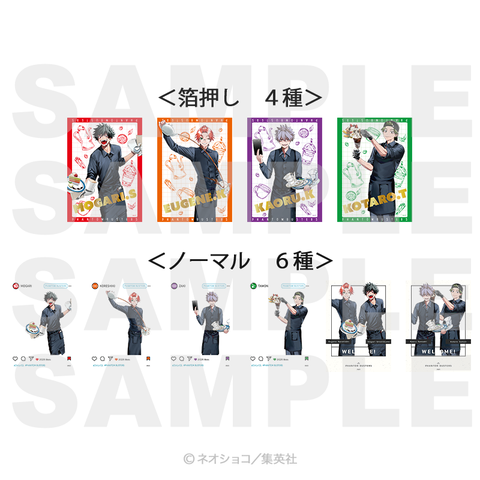 ファントムバスターズ クリアカード 8枚 ホログラム缶バッジ 8点 計16 ファントムバスターズ クリアカード 8枚 ホログラム缶バッジ 8点 計16