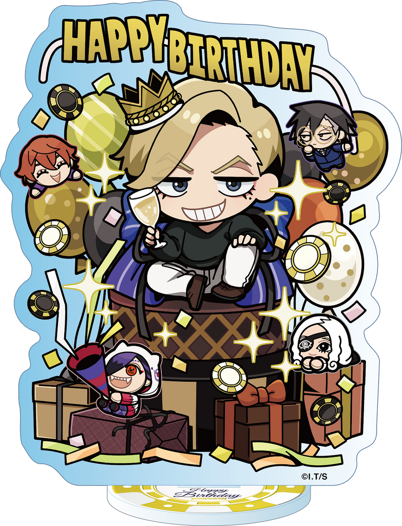 2025年10月中旬発送【ジャンケットバンク】バースデーアクリルスタンド 2025年10月中旬発送【ジャンケットバンク】バースデーアクリルスタンド