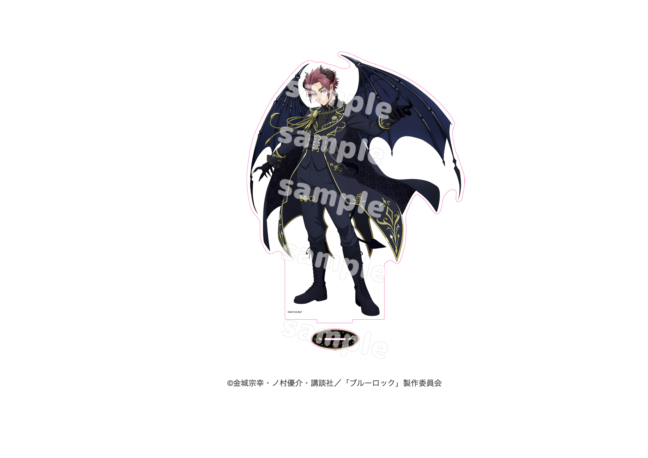 ブルーロック 天使と悪魔 糸師 凛 悪魔ver. 缶バッジ アクリルスタンド 2025年4月発送【ブルーロック】等身BIGアクリルスタンド <天使