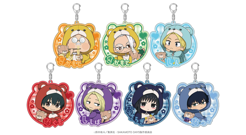 サカモトデイズ タワレコ アクリルキーホルダーvol.1 vol.2 vol.3 サカモトデイズ タワレコ アクリルキーホルダーvol.1 vol.2 vol.3