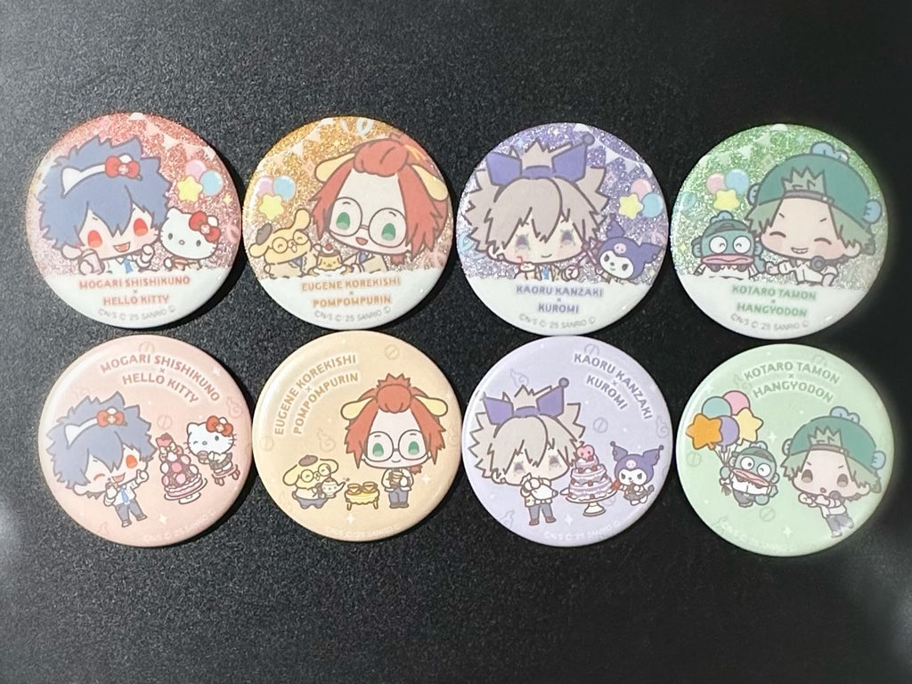 2025年12月上旬以降発送【Phantom Busters×Sanrio characters】ミニキャラ缶バッジ