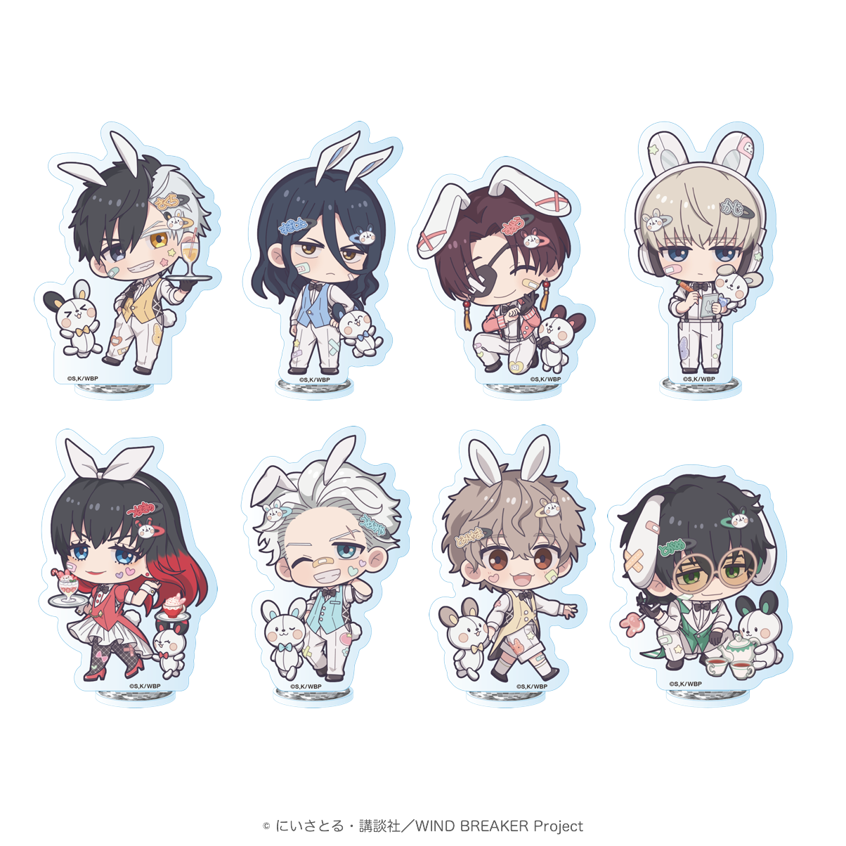 非売品】WIND BREAKER アクリルスタンドセット (5種1セット 非売品】WIND BREAKER アクリルスタンドセット (5種1セット