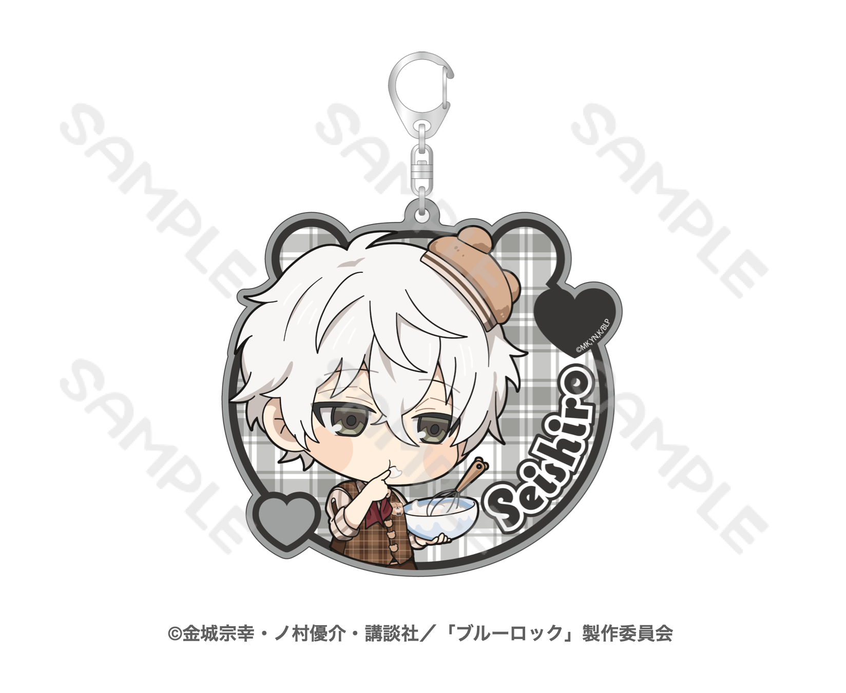 【ゆあ】イラストオーダー アクリルキーホルダー 2025年3月発送【くまカフェ】アクリルキーホルダー | Ouchi de