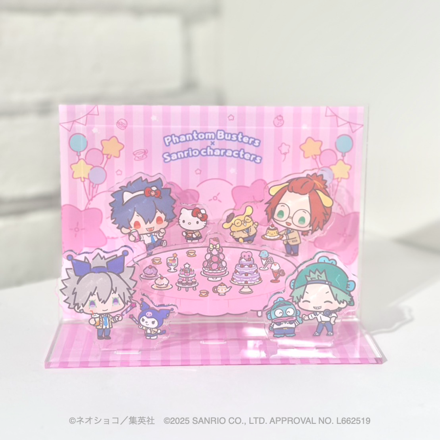 2025年12月上旬以降発送【Phantom Busters×Sanrio characters】アクリルジオラマ