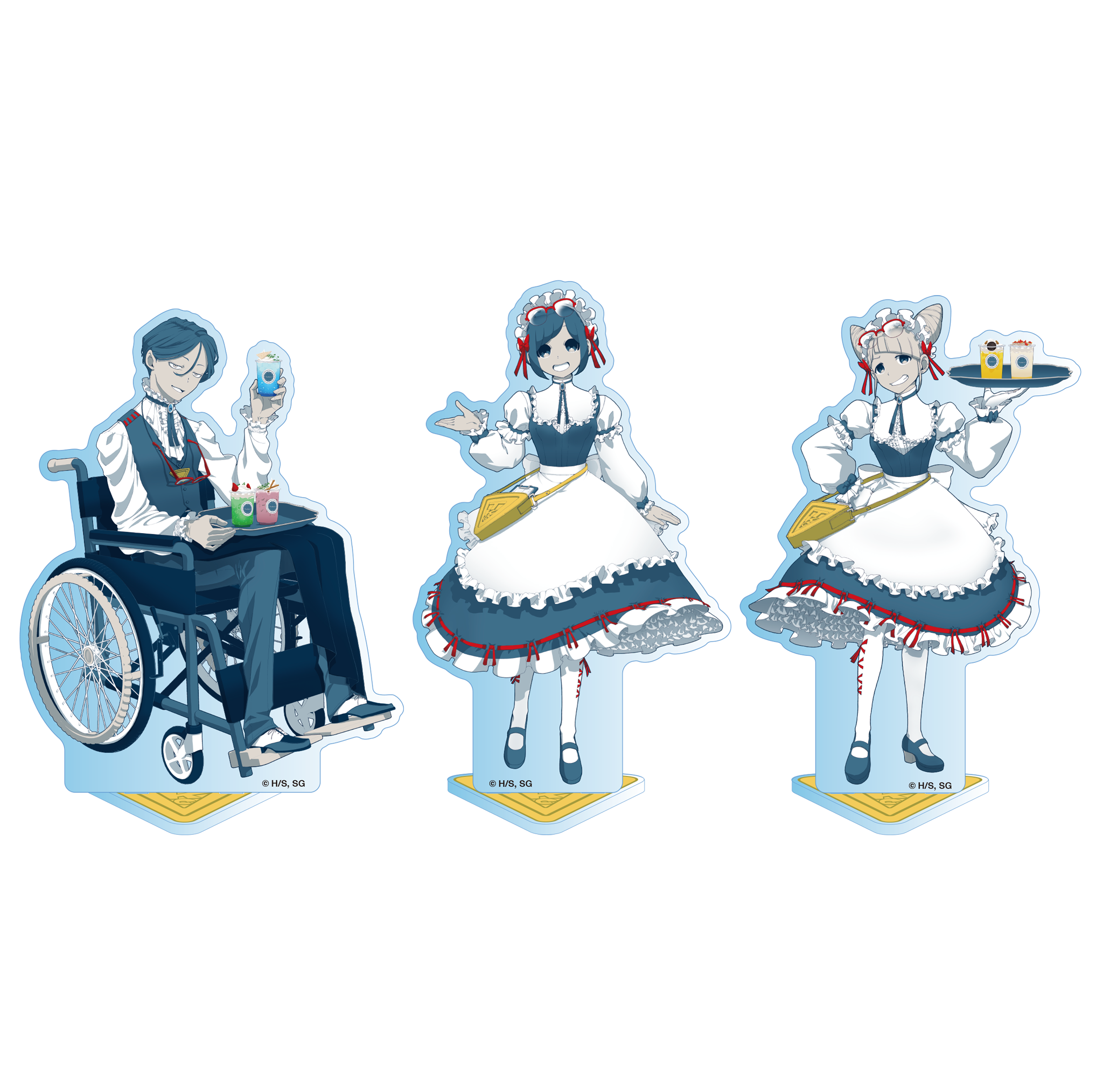 都市伝説解体センター アクスタ ミニキャラ アクリルスタンド フルセット 2026年2月末以降発送【都市伝説解体センター】描き下ろしアクリル