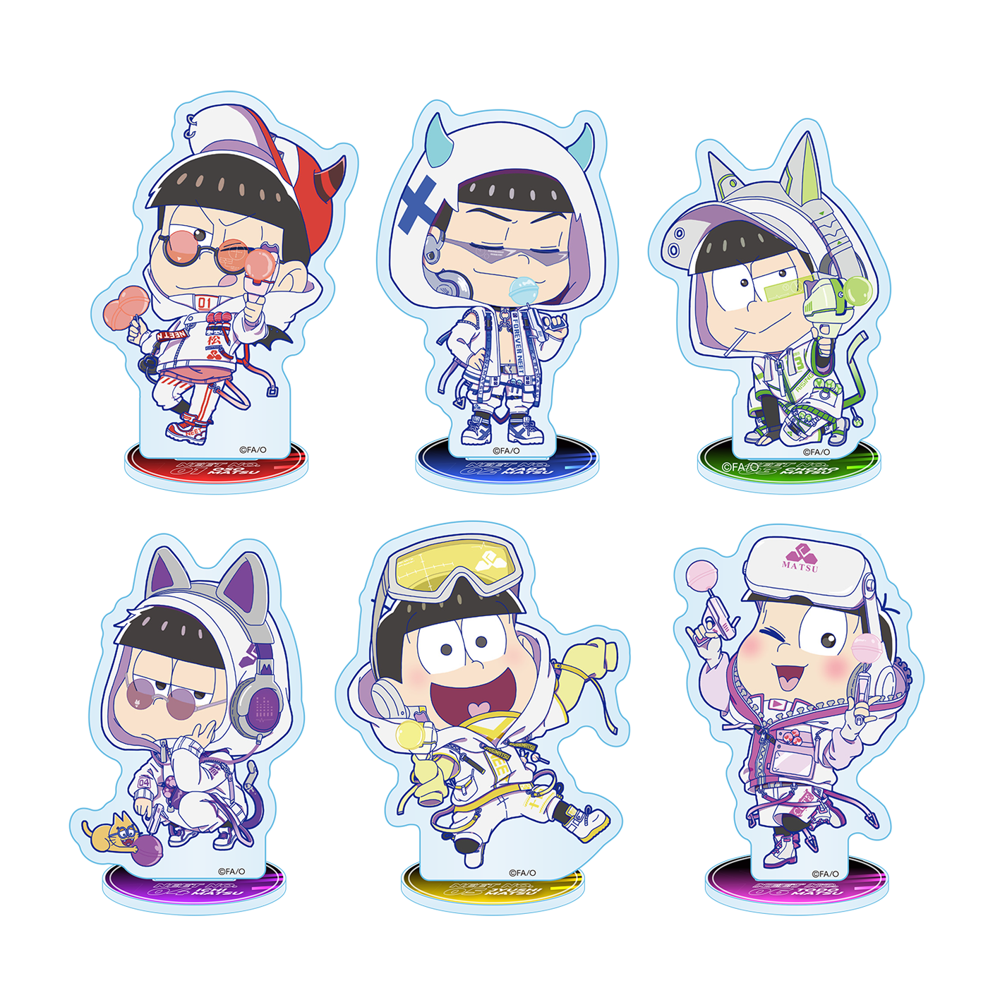 おそ松さん カラ松 アクリルスタンディ 2点セット おそ松さん第2弾 | Ouchi de -オウチデ-