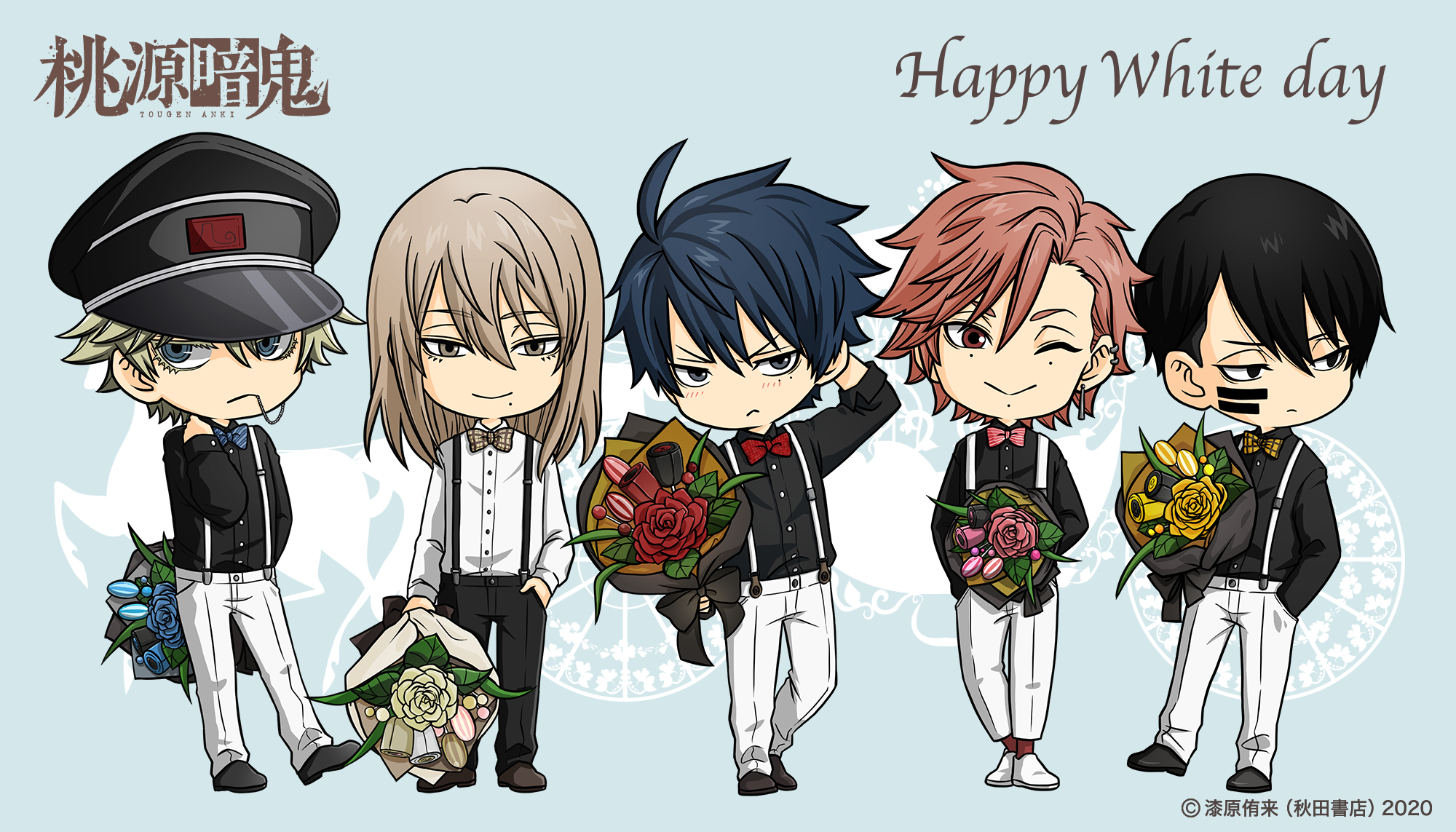 桃源暗鬼 推しとアメ ブロマイド 鳥飼羽李 桃源暗鬼 推しとアメ ブロマイド 鳥飼 羽李 鬼國隊 桃源暗鬼 推しと